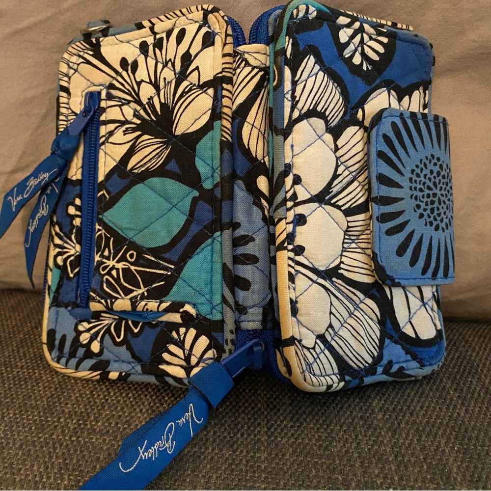 Blue Vera Bradley Wallet